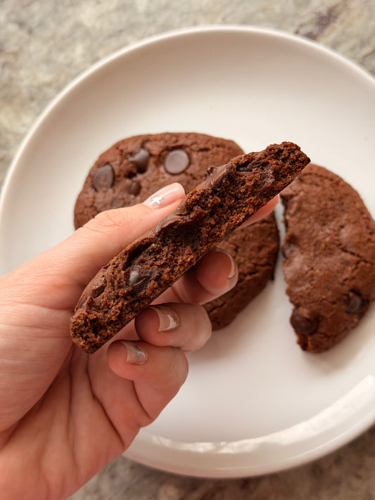 Double Chocolate Cookies