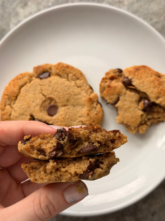 High-protein, low carb chocolate chip cookies