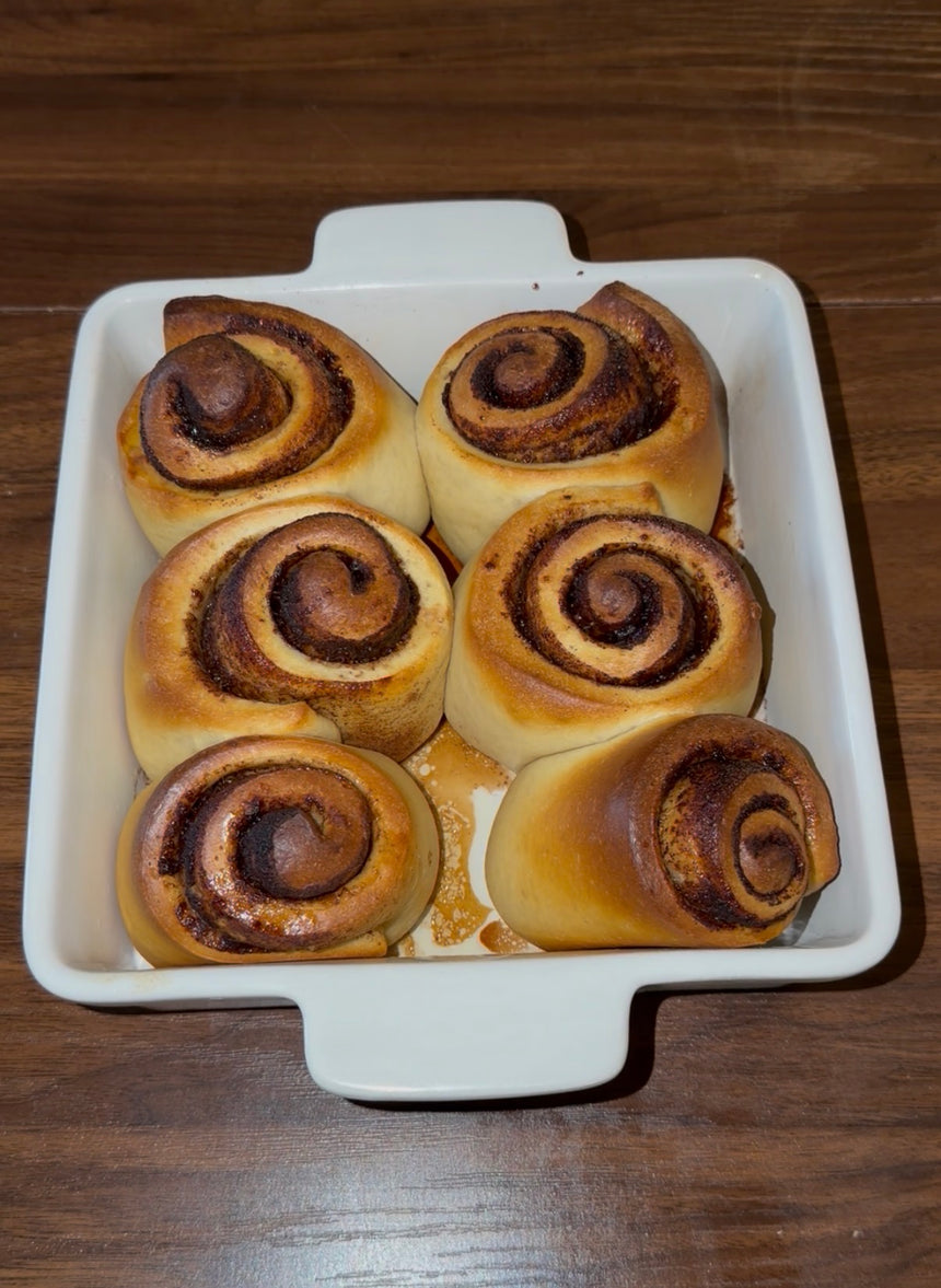 Low-Carb High-Protein Yeasted Cinnamon Rolls – photo 2