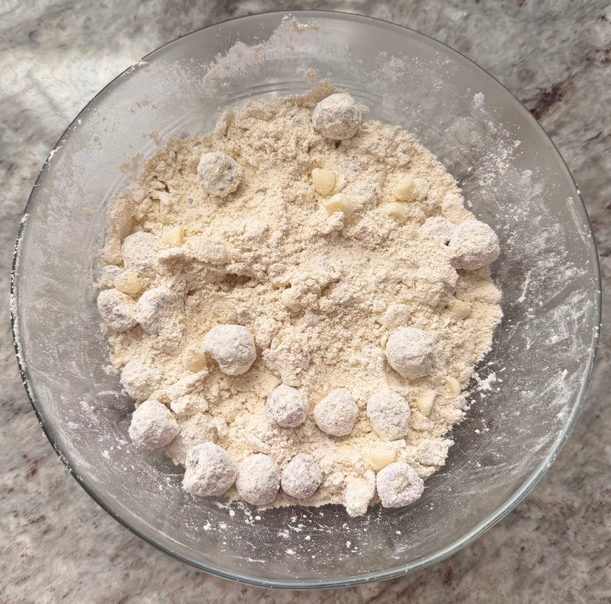 High Protein Raspberry White Chocolate Scones – photo 9